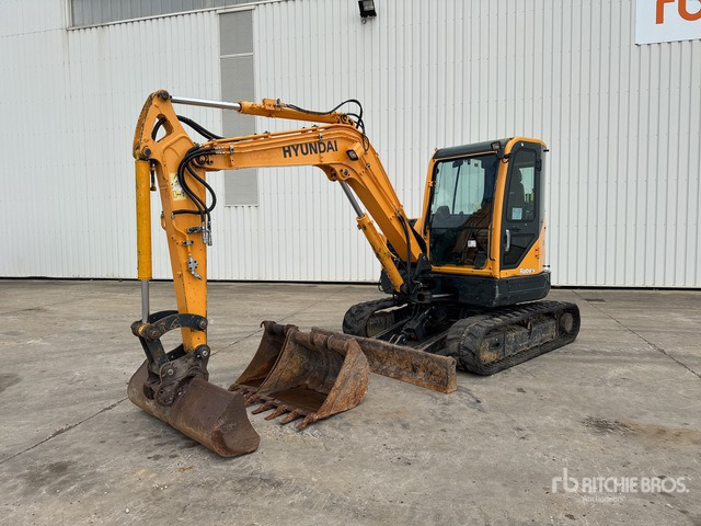 2017 Hyundai R60CR-9A Mini-Pelle Mini Excavator:  <6.6t - Miniexcavadora: foto 2 2017 Hyundai R60CR-9A Mini-Pelle Mini Excavator:  <6.6t - Miniexcavadora: foto 2