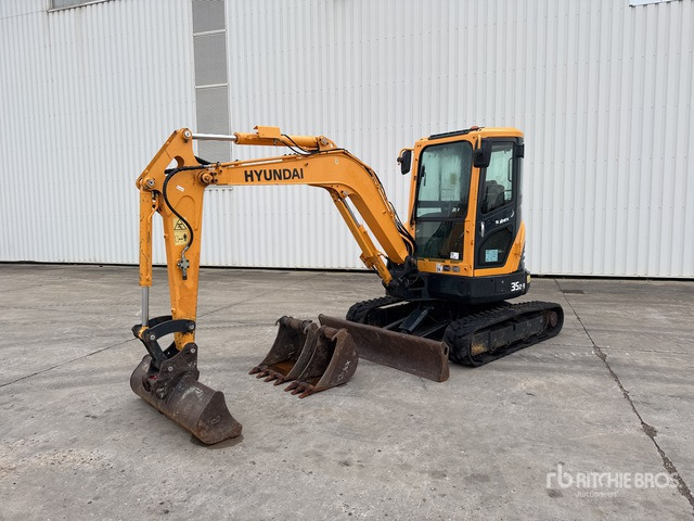 2018 Hyundai R35Z9 Mini-Pelle Mini Excavator:  <6.6t - Miniexcavadora: foto 2 2018 Hyundai R35Z9 Mini-Pelle Mini Excavator:  <6.6t - Miniexcavadora: foto 2
