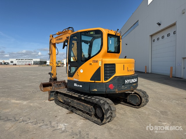 2018 Hyundai R80CR-9A Pelle Sur Chenilles Tracked Excavator - Excavadora de cadenas: foto 4 2018 Hyundai R80CR-9A Pelle Sur Chenilles Tracked Excavator - Excavadora de cadenas: foto 4