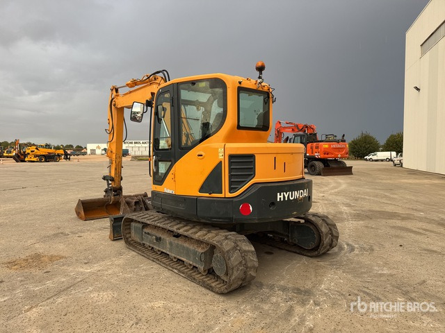 2018 Hyundai R80CR-9A Pelle Sur Chenilles Tracked Excavator - Excavadora de cadenas: foto 3 2018 Hyundai R80CR-9A Pelle Sur Chenilles Tracked Excavator - Excavadora de cadenas: foto 3
