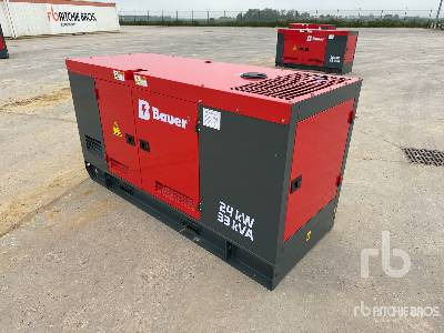 BAUER GFS-24KW Skid-Mounted 24kW/30kVA (Unused) - Generador industriale: foto 4 BAUER GFS-24KW Skid-Mounted 24kW/30kVA (Unused) - Generador industriale: foto 4