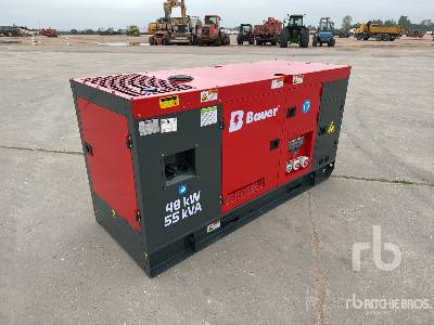 BAUER GFS-40KW Skid-Mounted 40kW/50kVA (Unused) - Generador industriale: foto 1 BAUER GFS-40KW Skid-Mounted 40kW/50kVA (Unused) - Generador industriale: foto 1