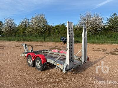 HUBIERE H212L 14CF T/A Remorque - Remolque porta maquinaria: foto 2 HUBIERE H212L 14CF T/A Remorque - Remolque porta maquinaria: foto 2