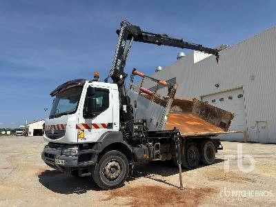 RENAULT KERAX 370 2007 Hiab 166E-3 HIPRO 6000 kg ... - Camión volquete, Camión grúa: foto 2 RENAULT KERAX 370 2007 Hiab 166E-3 HIPRO 6000 kg ... - Camión volquete, Camión grúa: foto 2