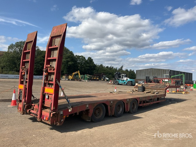 2006 Nooteboom OSD4803L 13 m Tri/A Single Drop Step Deck Trailer - Desbrozadora de martillos/ Trituradora: foto 4 2006 Nooteboom OSD4803L 13 m Tri/A Single Drop Step Deck Trailer - Desbrozadora de martillos/ Trituradora: foto 4