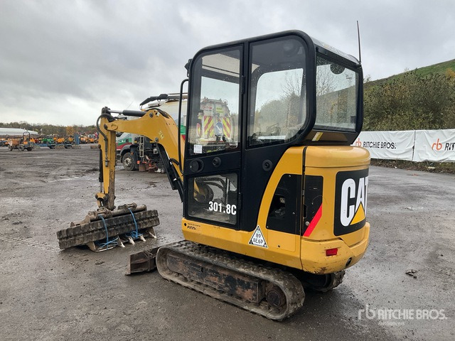2011 Cat 301.8C Mini Excavator: <6.6t - Miniexcavadora: foto 4 2011 Cat 301.8C Mini Excavator: <6.6t - Miniexcavadora: foto 4