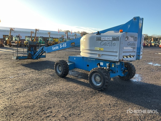 2015 Genie S45 4WD Diesel Telescopic Boom Lift - Plataforma telescopica: foto 3 2015 Genie S45 4WD Diesel Telescopic Boom Lift - Plataforma telescopica: foto 3