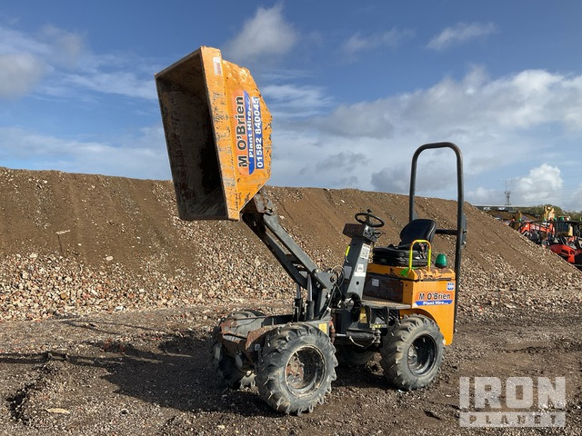 2016 Terex 1 ton 4x4 Hi-Tip Dumper - Dúmper: foto 1 2016 Terex 1 ton 4x4 Hi-Tip Dumper - Dúmper: foto 1