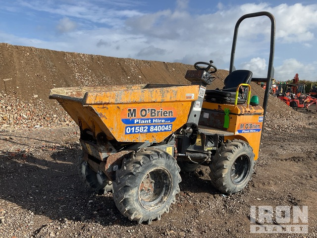 2016 Terex 1 ton 4x4 Hi-Tip Dumper - Dúmper: foto 3 2016 Terex 1 ton 4x4 Hi-Tip Dumper - Dúmper: foto 3