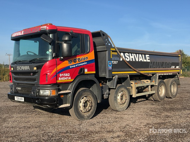 2017 Scania P410 8x4 Twin-Steer Tri/A Dump Truck - Camión volquete: foto 2 2017 Scania P410 8x4 Twin-Steer Tri/A Dump Truck - Camión volquete: foto 2