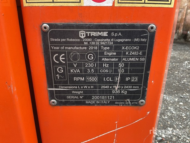 2018 Trime X-ECOK2 Light Tower Light Tower - Torre de iluminación: foto 2 2018 Trime X-ECOK2 Light Tower Light Tower - Torre de iluminación: foto 2