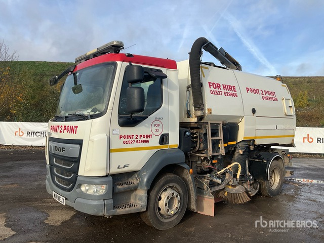 2019 DAF LF230 LA Sweeper Truck - Barredora vial: foto 3 2019 DAF LF230 LA Sweeper Truck - Barredora vial: foto 3