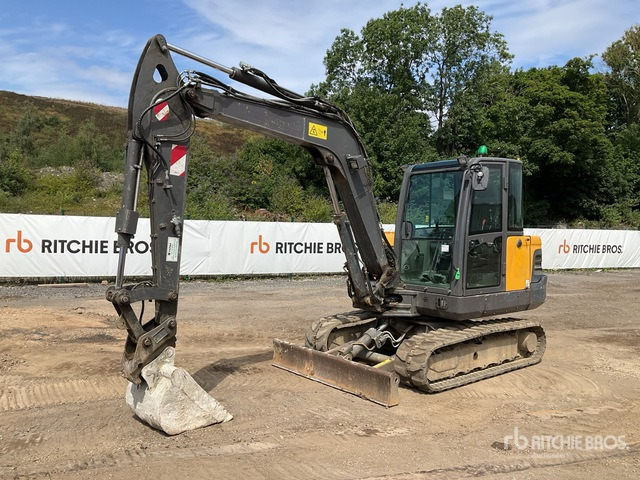 2019 Volvo E55C Mini Excavator: <6.6t - Miniexcavadora: foto 2 2019 Volvo E55C Mini Excavator: <6.6t - Miniexcavadora: foto 2