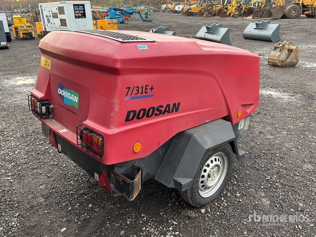 2020 Doosan 731E Mobile (Inoperable) Air Compressor - Compresor de aire: foto 4 2020 Doosan 731E Mobile (Inoperable) Air Compressor - Compresor de aire: foto 4