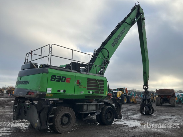 2022 Sennebogen 830 Wheel Material Handler - Manipulador de materiales: foto 3 2022 Sennebogen 830 Wheel Material Handler - Manipulador de materiales: foto 3