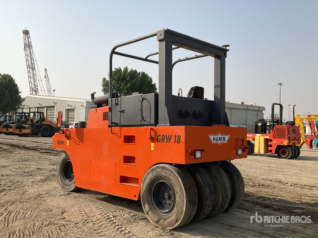 2003 Hamm GRW18 8 Wheel Pneumatic Roller - Rodillo de neumáticos: foto 4 2003 Hamm GRW18 8 Wheel Pneumatic Roller - Rodillo de neumáticos: foto 4