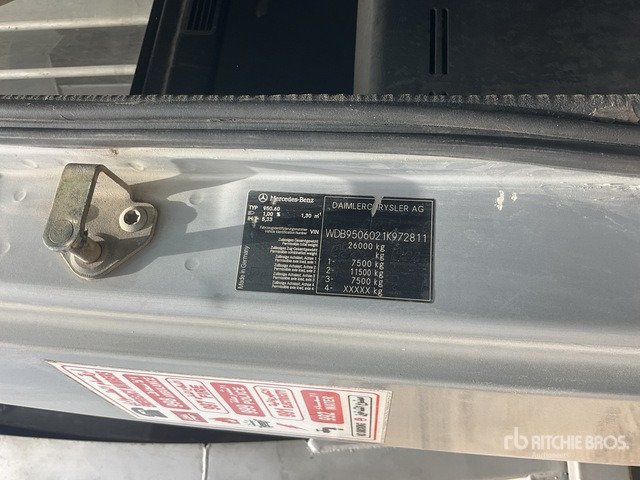 2005 Mercedes-Benz 2528 6x2 Rear Loader Waste Collection Truck - Camión de basura: foto 2 2005 Mercedes-Benz 2528 6x2 Rear Loader Waste Collection Truck - Camión de basura: foto 2