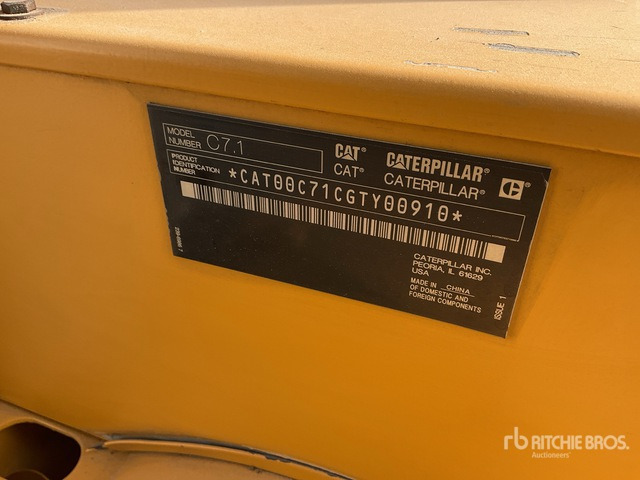 2018 Cat C7.1 135 kVA Skid-Mounted Generator Set - Generador industriale: foto 1 2018 Cat C7.1 135 kVA Skid-Mounted Generator Set - Generador industriale: foto 1