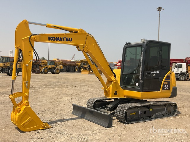 2022 Komatsu PC58-8 Mini Excavator: <6.6t - Miniexcavadora: foto 1 2022 Komatsu PC58-8 Mini Excavator: <6.6t - Miniexcavadora: foto 1
