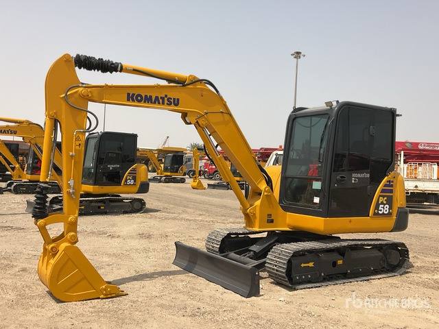 2022 Komatsu PC58-8 Mini Excavator: <6.6t - Miniexcavadora: foto 2 2022 Komatsu PC58-8 Mini Excavator: <6.6t - Miniexcavadora: foto 2