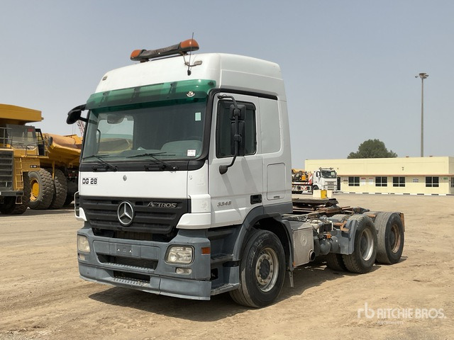 2007 Mercedes-Benz Actros 3348 6x4 T/A Sleeper Truck Tractor - Cabeza tractora: foto 1 2007 Mercedes-Benz Actros 3348 6x4 T/A Sleeper Truck Tractor - Cabeza tractora: foto 1