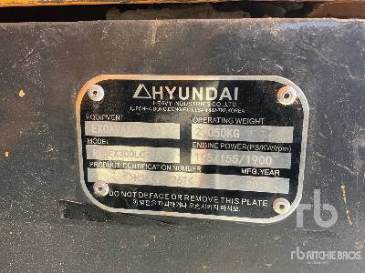 HYUNDAI 300LC - Excavadora de cadenas: foto 5 HYUNDAI 300LC - Excavadora de cadenas: foto 5