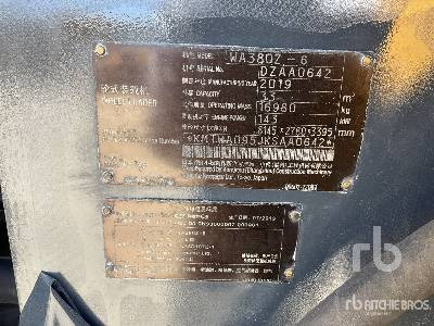 KOMATSU WA380Z-6 - Cargadora de ruedas: foto 1 KOMATSU WA380Z-6 - Cargadora de ruedas: foto 1