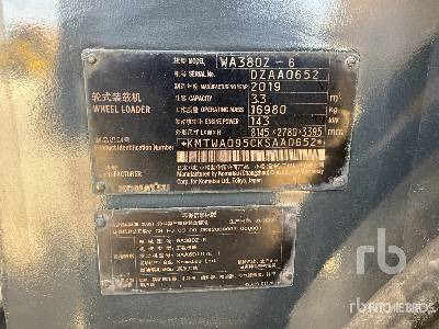 KOMATSU WA380Z-6 - Cargadora de ruedas: foto 5 KOMATSU WA380Z-6 - Cargadora de ruedas: foto 5