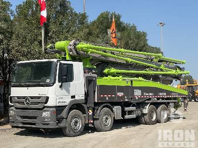 MERCEDES-BENZ ACTROS 4141E5 2019 Zoomlion 56X-6RZ 56 m on 8 ... - Bomba de hormigón: foto 1 MERCEDES-BENZ ACTROS 4141E5 2019 Zoomlion 56X-6RZ 56 m on 8 ... - Bomba de hormigón: foto 1