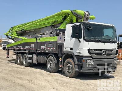MERCEDES-BENZ ACTROS 4141E5 2019 Zoomlion 56X-6RZ 56 m on 8 ... - Bomba de hormigón: foto 4 MERCEDES-BENZ ACTROS 4141E5 2019 Zoomlion 56X-6RZ 56 m on 8 ... - Bomba de hormigón: foto 4