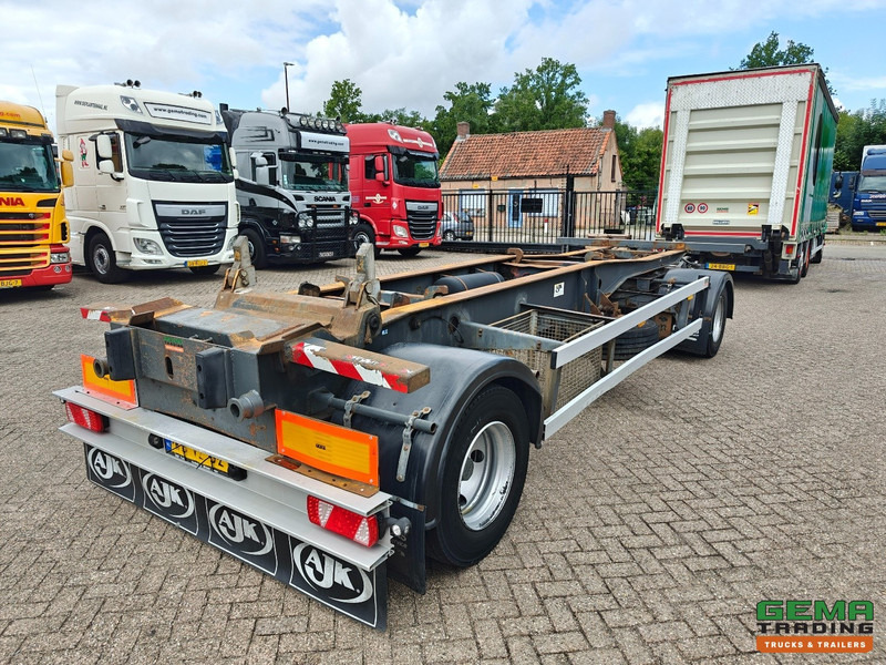 A.J.K. AEEL/10-20/19.5 2-Assen Gigant - Container Aanhanger - Schijfremmen - Luchtvering - Borgingssysteem - Remolque portacontenedore/ Intercambiable: foto 2 A.J.K. AEEL/10-20/19.5 2-Assen Gigant - Container Aanhanger - Schijfremmen - Luchtvering - Borgingssysteem - Remolque portacontenedore/ Intercambiable: foto 2
