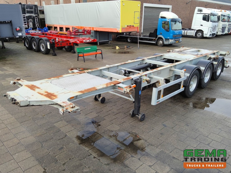 Burg BPO 12 27 3-Assen BPW Trommelremmen - ADR 20-30FT TANK/SWAP (O1254) - Semirremolque portacontenedore/ Intercambiable: foto 3 Burg BPO 12 27 3-Assen BPW Trommelremmen - ADR 20-30FT TANK/SWAP (O1254) - Semirremolque portacontenedore/ Intercambiable: foto 3