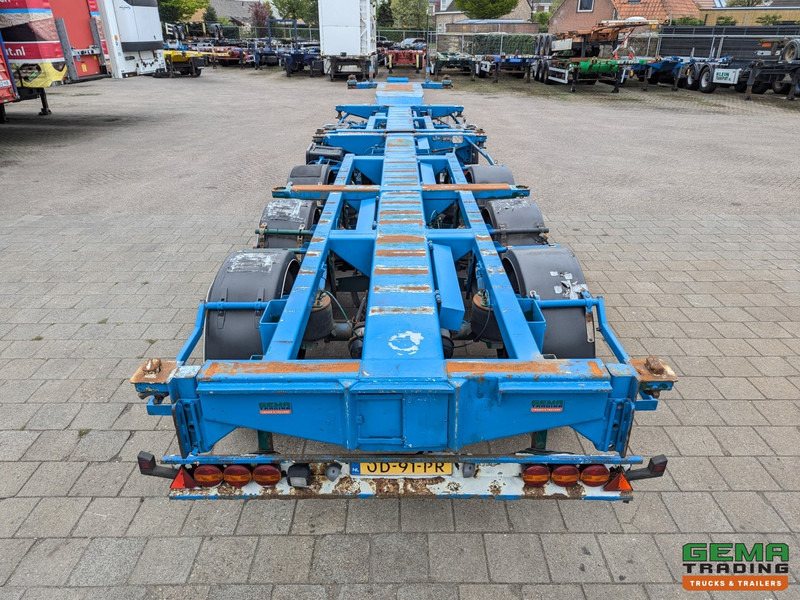 D-Tec CT4S20C3040G/1+2 COMBI chassis - 1 StuurAs - 2 LiftAssen - Semirremolque portacontenedore/ Intercambiable: foto 3 D-Tec CT4S20C3040G/1+2 COMBI chassis - 1 StuurAs - 2 LiftAssen - Semirremolque portacontenedore/ Intercambiable: foto 3