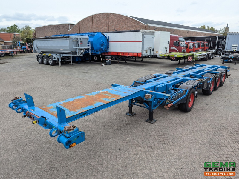 D-Tec CT4S20C3040G/1+2 COMBI chassis - 1 StuurAs - 2 LiftAssen - Semirremolque portacontenedore/ Intercambiable: foto 2 D-Tec CT4S20C3040G/1+2 COMBI chassis - 1 StuurAs - 2 LiftAssen - Semirremolque portacontenedore/ Intercambiable: foto 2