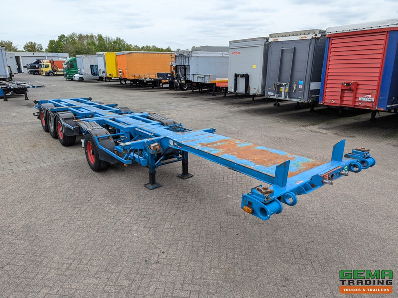 D-Tec CT4S20C3040G/1+2 COMBI chassis - 1 StuurAs - 2 LiftAssen - Semirremolque portacontenedore/ Intercambiable: foto 5 D-Tec CT4S20C3040G/1+2 COMBI chassis - 1 StuurAs - 2 LiftAssen - Semirremolque portacontenedore/ Intercambiable: foto 5