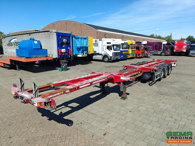 D-Tec FLEXITRAILER 3-Assen SAF - MULTI - Schijfremmen - LiftAs - Alle Aansluitingen - 4749KG - 04/2026 APK - Semirremolque portacontenedore/ Intercambiable: foto 1 D-Tec FLEXITRAILER 3-Assen SAF - MULTI - Schijfremmen - LiftAs - Alle Aansluitingen - 4749KG - 04/2026 APK - Semirremolque portacontenedore/ Intercambiable: foto 1