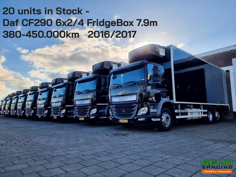 DAF CF 280 FAN 6x2/4 DagCab Euro6 - Koel-VriesBak 7.9m + Carrier Supra 1150MT + Laadklep 2000kg - 10/2025APK - Camión frigorífico: foto 1 DAF CF 280 FAN 6x2/4 DagCab Euro6 - Koel-VriesBak 7.9m + Carrier Supra 1150MT + Laadklep 2000kg - 10/2025APK - Camión frigorífico: foto 1