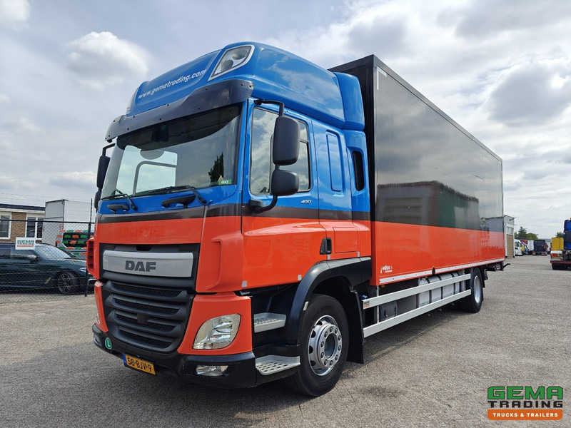 DAF CF 400 FA 4x2 Spacecab Euro6C - StandAirco - GeslotenBak 8.1M - Laadklep 2000KG - Vangmuil - 10/2025 APK - Camión caja cerrada: foto 1 DAF CF 400 FA 4x2 Spacecab Euro6C - StandAirco - GeslotenBak 8.1M - Laadklep 2000KG - Vangmuil - 10/2025 APK - Camión caja cerrada: foto 1