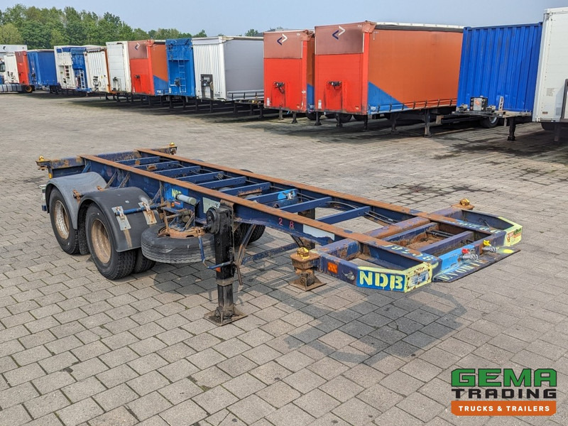 Flandria OP 20V 2A 2-Assen ROR - DrumBrakes - Leaf Suspension - 20FT (O1871) - Semirremolque portacontenedore/ Intercambiable: foto 3 Flandria OP 20V 2A 2-Assen ROR - DrumBrakes - Leaf Suspension - 20FT (O1871) - Semirremolque portacontenedore/ Intercambiable: foto 3