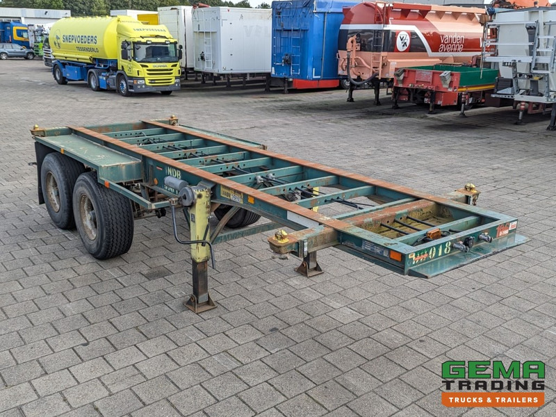 Flandria OP 20V 2A 2-Assen ROR - DrumBrakes - Steel Suspension - 20FT (O1980) - Semirremolque portacontenedore/ Intercambiable: foto 4 Flandria OP 20V 2A 2-Assen ROR - DrumBrakes - Steel Suspension - 20FT (O1980) - Semirremolque portacontenedore/ Intercambiable: foto 4