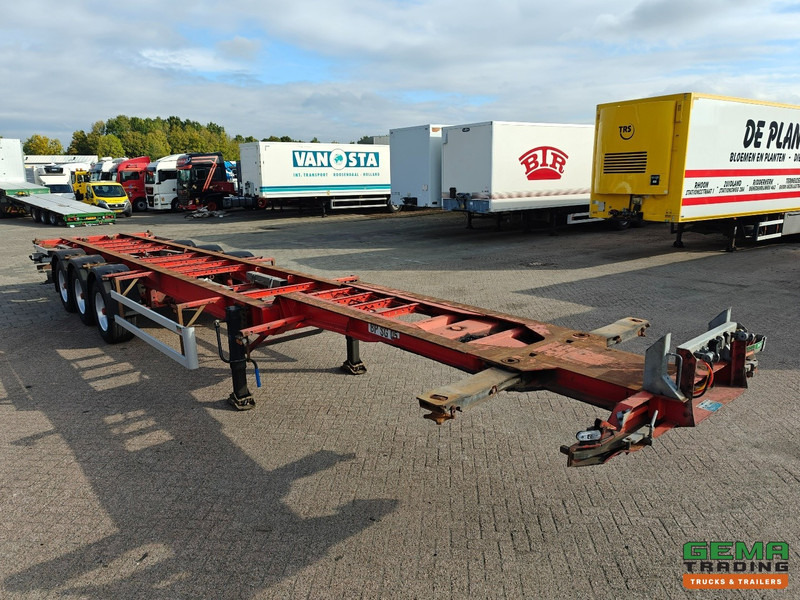 Groenewegen 45CC-16-27TUN 3-Assen BPW - Trommelremmen - 40/45FT Aansluiting - Alcoa - 4920KG - Semirremolque portacontenedore/ Intercambiable: foto 4 Groenewegen 45CC-16-27TUN 3-Assen BPW - Trommelremmen - 40/45FT Aansluiting - Alcoa - 4920KG - Semirremolque portacontenedore/ Intercambiable: foto 4