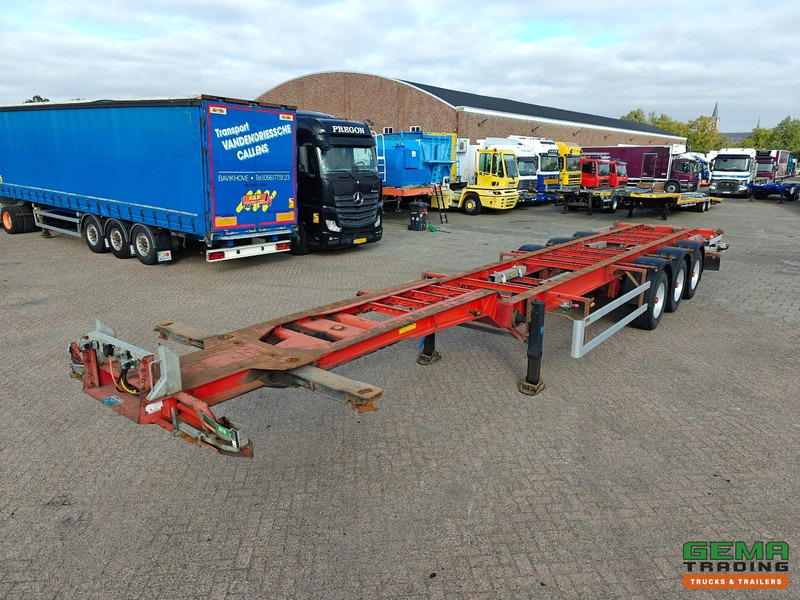 Groenewegen 45CC-16-27TUN 3-Assen BPW - Trommelremmen - 40/45FT Aansluiting - Alcoa - 4920KG - Semirremolque portacontenedore/ Intercambiable: foto 2 Groenewegen 45CC-16-27TUN 3-Assen BPW - Trommelremmen - 40/45FT Aansluiting - Alcoa - 4920KG - Semirremolque portacontenedore/ Intercambiable: foto 2