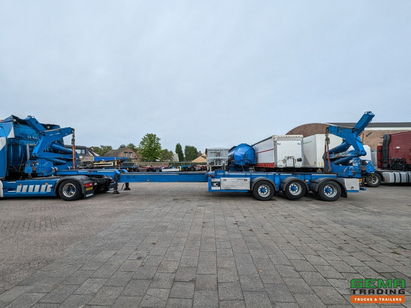Semirremolque portacontenedore/ Intercambiable HAMMAR 151 HL 3-Assen - SideLoader36T - ContainerStacking - Gooseneck - Extended Boom - Afstandbediening: foto 12