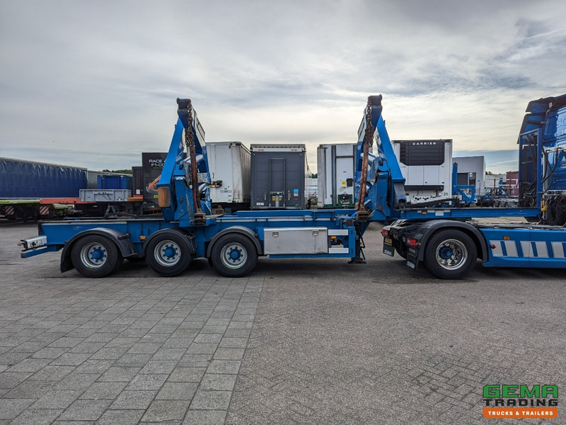 Semirremolque portacontenedore/ Intercambiable HAMMAR 151 HL 3-Assen - SideLoader36T - ContainerStacking - Gooseneck - Extended Boom - Afstandbediening: foto 13