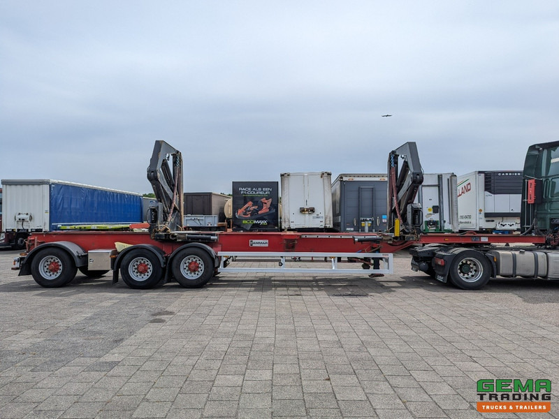 Semirremolque portacontenedore/ Intercambiable HAMMAR 160 HE 3-Assen - SideLoader - 33T - ContainerStacking - Afstandbediening: foto 11