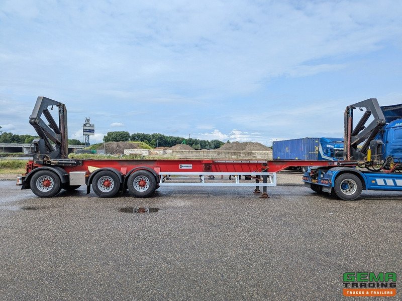 Semirremolque portacontenedore/ Intercambiable HAMMAR 160 HE 3-Assen - SideLoader - 33T - ContainerStacking - Afstandbediening: foto 9