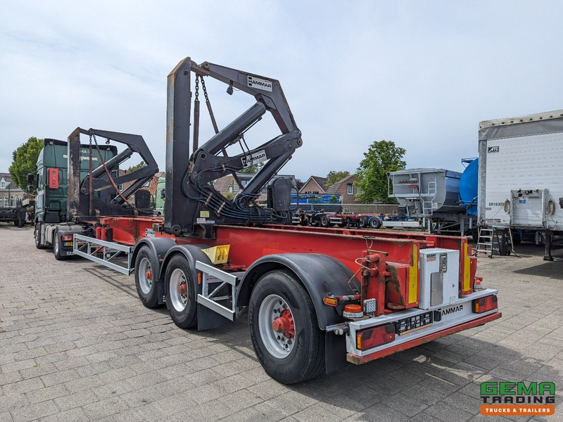 Semirremolque portacontenedore/ Intercambiable HAMMAR 160 HE 3-Assen - SideLoader - 33T - ContainerStacking - Afstandbediening: foto 12
