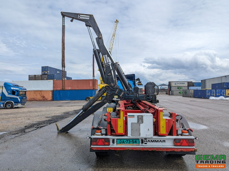 Semirremolque portacontenedore/ Intercambiable HAMMAR 160 HE 3-Assen - SideLoader - 33T - ContainerStacking - Afstandbediening: foto 8