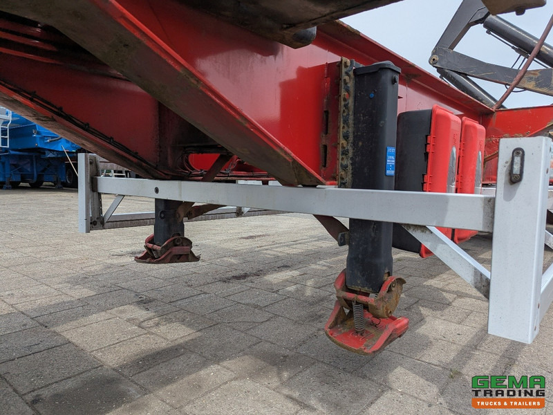 Semirremolque portacontenedore/ Intercambiable HAMMAR 160 HE 3-Assen - SideLoader - 33T - ContainerStacking - Afstandbediening: foto 15