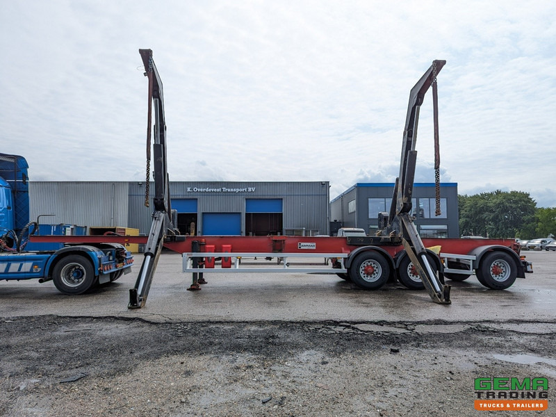 Semirremolque portacontenedore/ Intercambiable HAMMAR 160 HE 3-Assen - SideLoader - 33T - ContainerStacking - Afstandbediening: foto 10